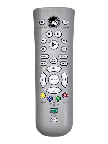 Xbox 360 Wireless Media Remote (Grey) Carousel 1