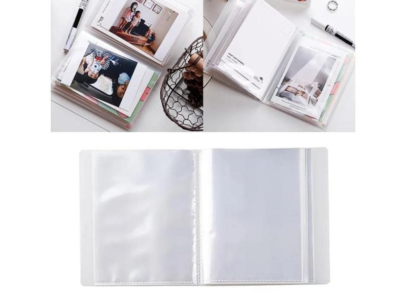 4x6 Clear Waterproof Photo Album 40 Pockets Large Capacity Carousel 1