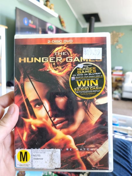 The hunger games dvd