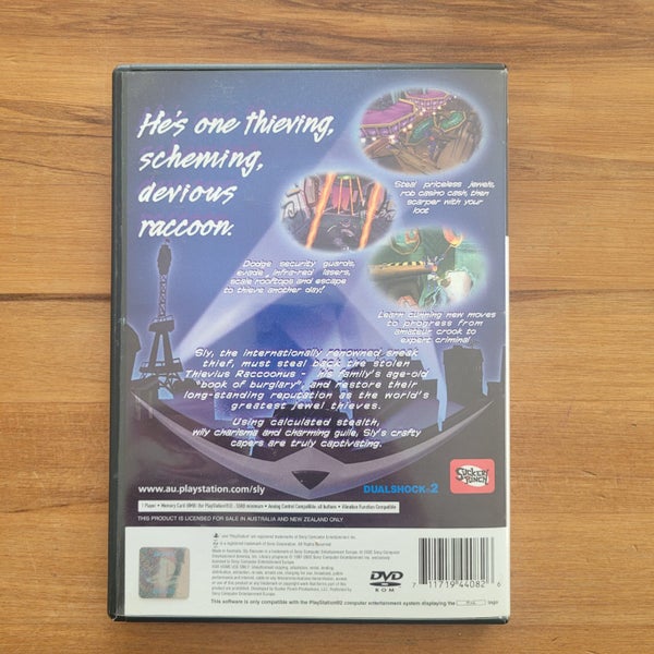 Sly Raccoon - PS2 Carousel 4