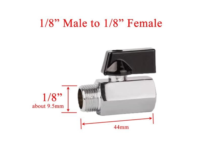 Mini Pneumatic Ball Valve For Air Compressor Water Gas Oil Carousel 1