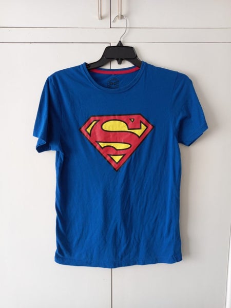 DC Comics Superman Logo Tee – Blue – Youth Size M (Unisex) Carousel 1