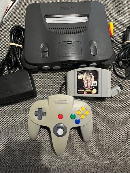 Nintendo 64 Console pal +1 game 1 controller - afterpay available Carousel 1