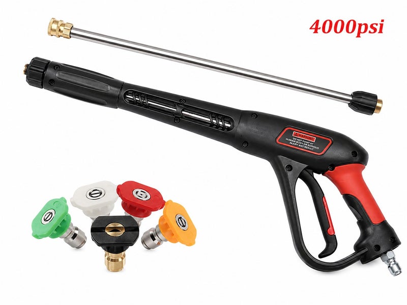 Water Blaster Lance Gun 4000PSI + Bonus 5 Nozzles Carousel 1