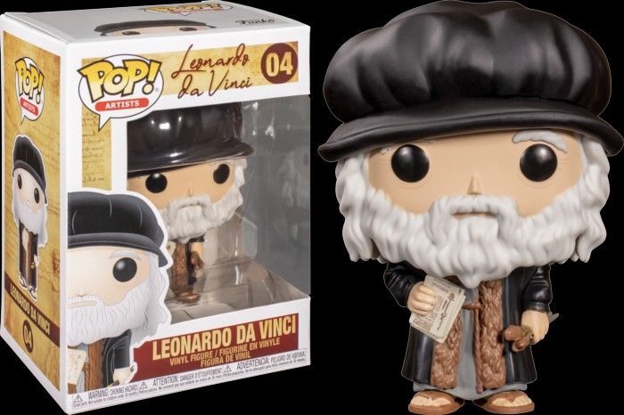 FUNKO POP VINYL LEONARDO DA VINCI 04 Carousel 1