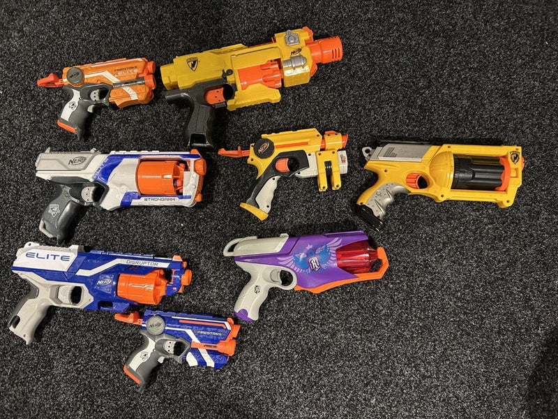 Assorted Nerf guns Carousel 1