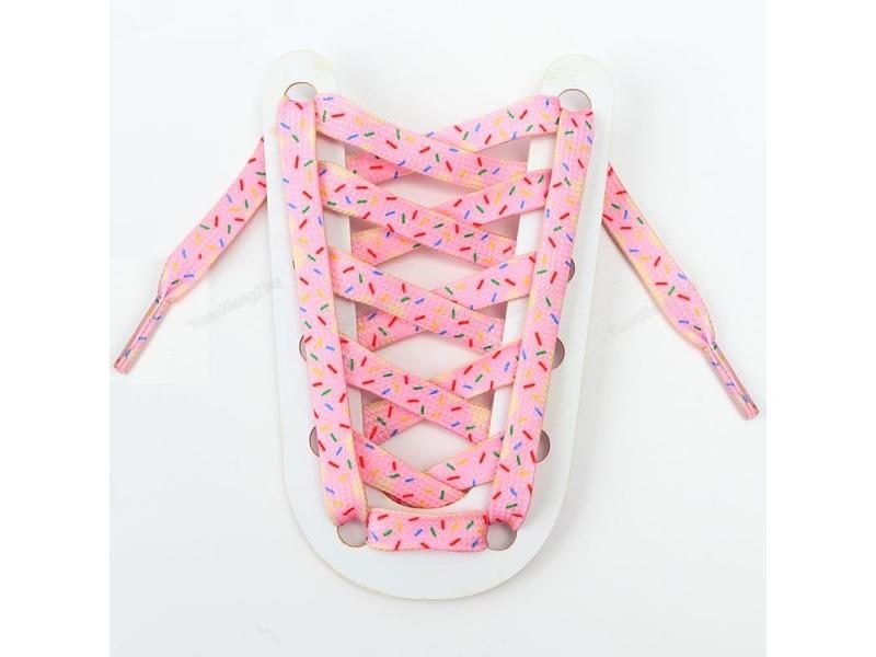 Fashion Girl Sneakers Shoelaces 0.8cm Width 120/140/160CM Carousel 1