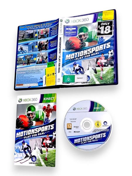 MotionSports: Play for Real (Xbox 360 Kinect) *EXCELLENT & COMPLETE* Carousel 1
