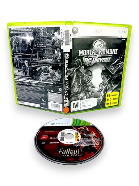 Fallout: New Vegas (Xbox 360) (inside Mortal Kombat DC Case) Carousel 1