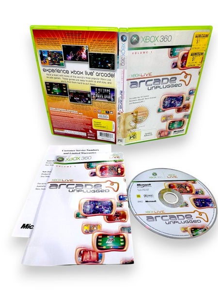 Xbox Live Arcade Unplugged Volume 1 (Xbox 360) *COMPLETE* Carousel 1
