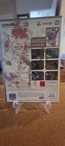 PS2 - Metal Gear Solid 2 - Sons of liberty- PAL Complete Carousel 3