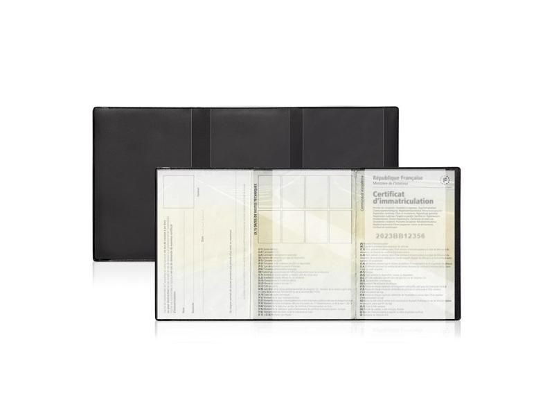 Transparent Vehicle Document Holder For Car/Motorcycle Papers Carousel 2