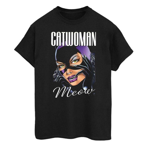 Batman Mens Feline Fatale Catwoman Cotton T-Shirt Carousel 1