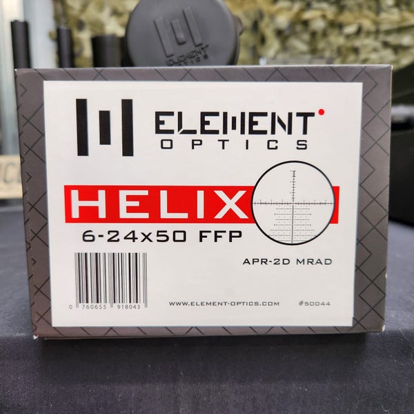 Element Helix 6–24×50 FFP – APR-2D MRAD Carousel 2