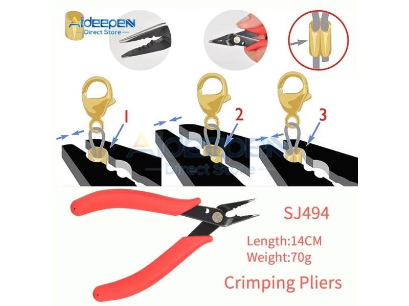Carbon Steel Jewelry Needle Nose Pliers For Crimp Beads Carousel 1