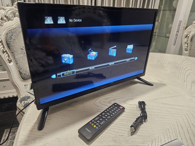 Veon 24 Inch Dual Power Caravan and Home TV Carousel 1