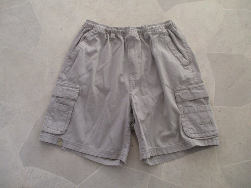 Jeep dark cream long shorts Carousel 1