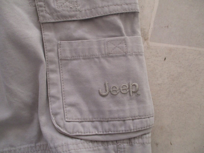 Jeep dark cream long shorts Carousel 2