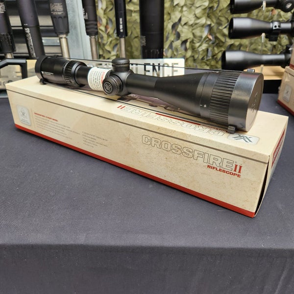 Vortex Crossfire II 6-24×50 AO Riflescope with Dead-Hold BDC Reticle Carousel 1