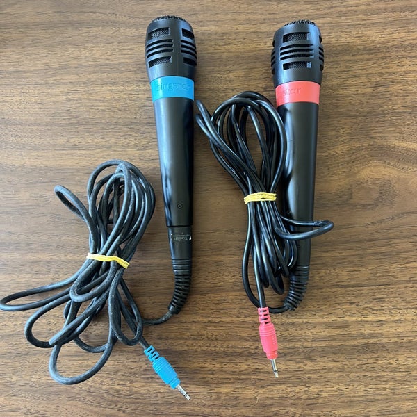 Boxed SingStar Microphones Set - Great Condition Carousel 2