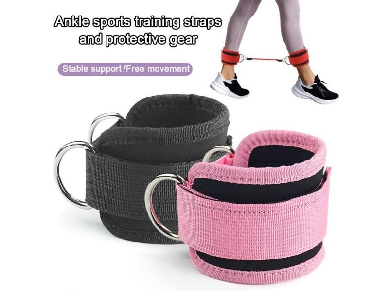 Resistance Bands Set Ankle Straps For Gym Workout Fitness Carousel 2