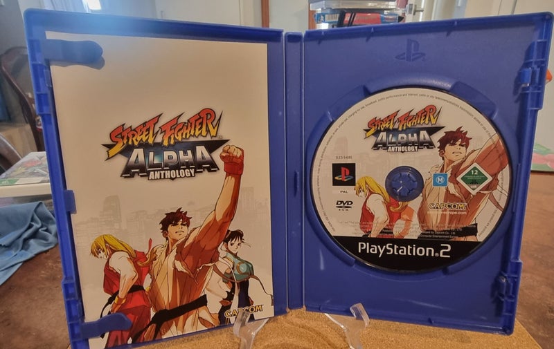 PS2 - Street Fighter Alpha Anthology - Complete - PAL Carousel 2