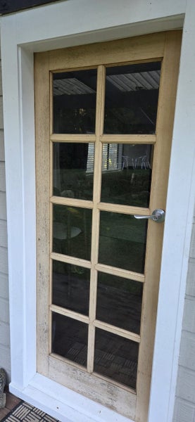 Entry door - 1980(h) x 810(w) - single glazed Carousel 1