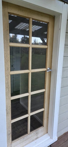 Entry door - 1980(h) x 810(w) - single glazed Carousel 2