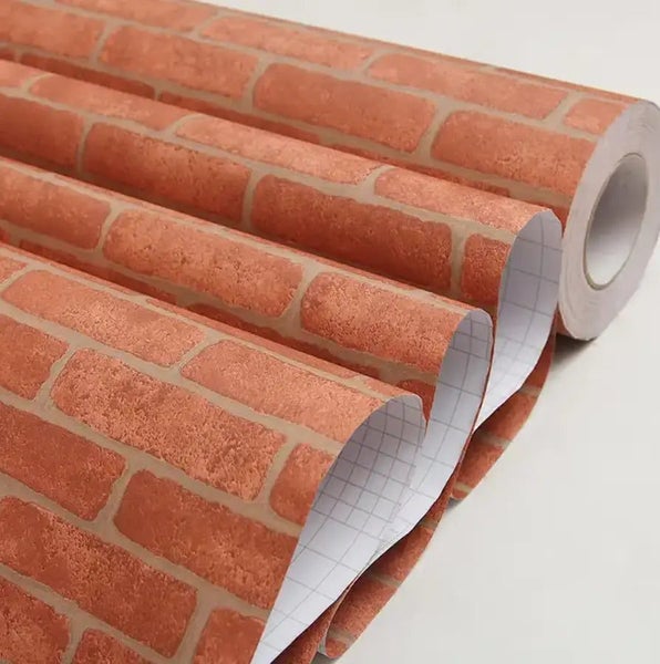 Wall Paper Sticker Waterproof Wallpaper 1.22Mx50M Brick Snap Deal Carousel 2