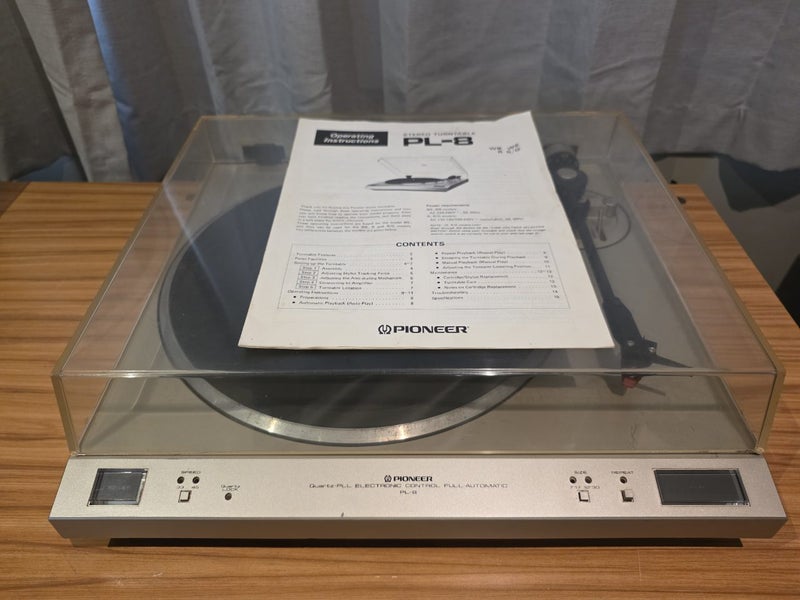 Pioneer PL-8 Direct-Drive Turntable Carousel 20