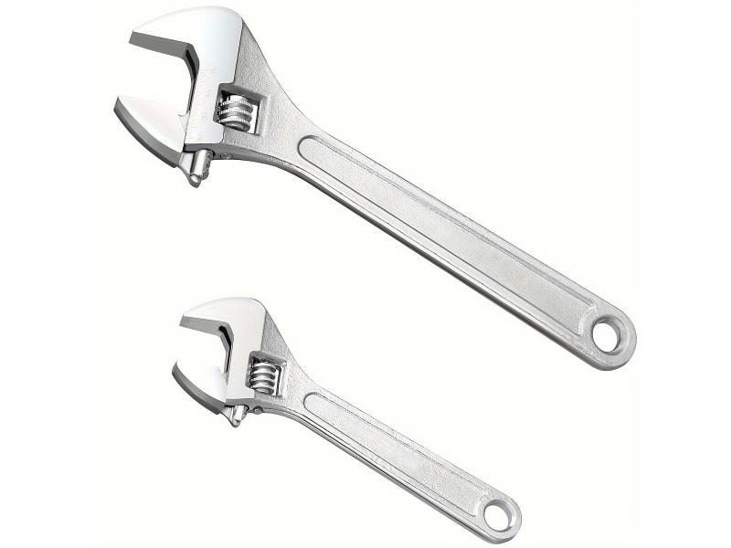 6 And 10 Inch Adjustable Wide Handle Wrench For Plumbing Carousel 2