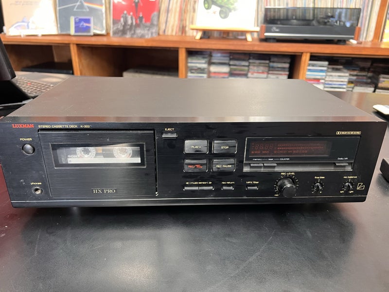 Luxman Cassette/Recorder K322 HXpro Carousel 1
