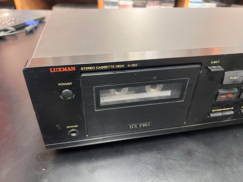 Luxman Cassette/Recorder K322 HXpro Carousel 2
