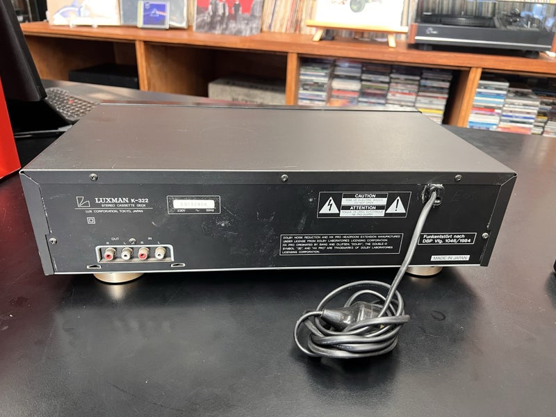 Luxman Cassette/Recorder K322 HXpro Carousel 5