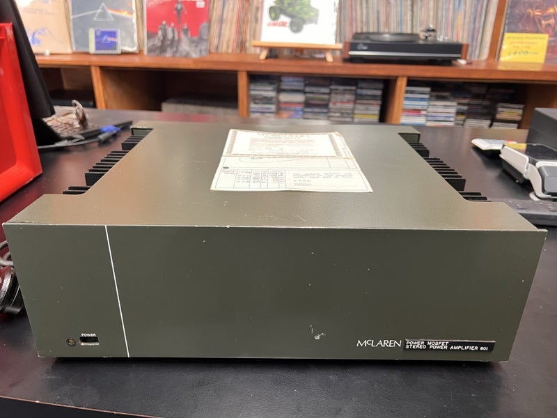 Vintage McLaren Power Amp 801 ( Nz ) Carousel 1
