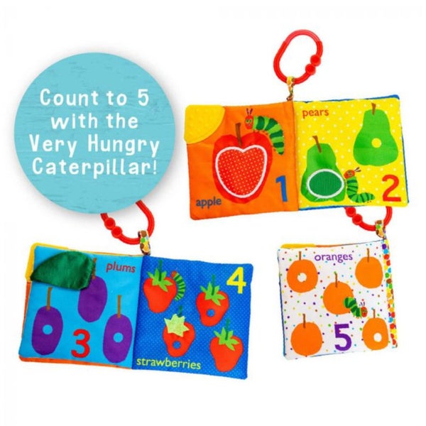 The Very Hungry Caterpillar Let's Count Clip On Soft Book Carousel 4