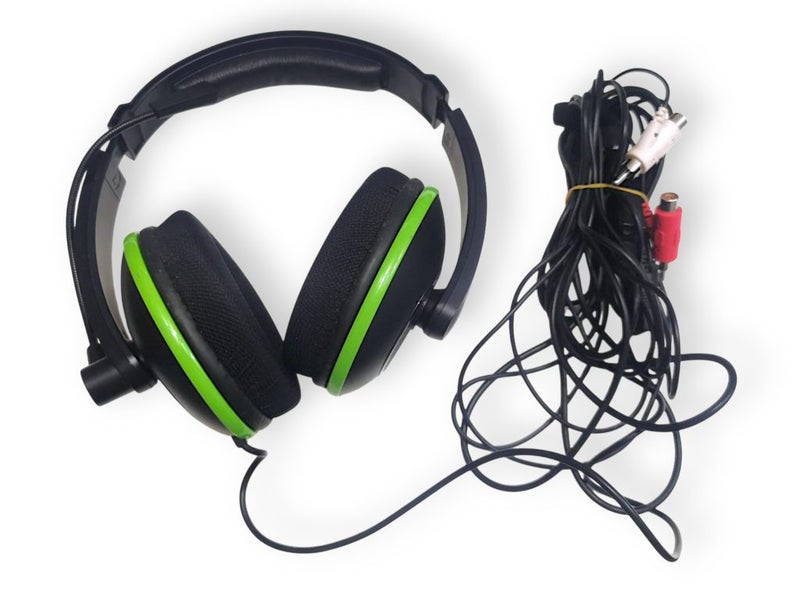 Turtle Beach Gaming Headset (Black/Green) Carousel 1