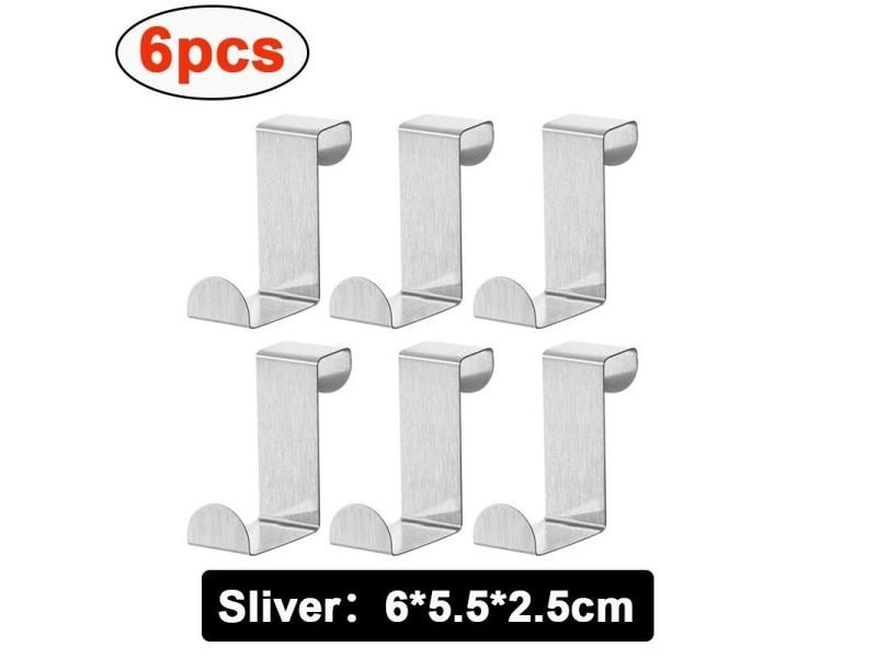 Stainless Steel Z-Shaped Door Hanger For Bathroom Cabinet Carousel 1
