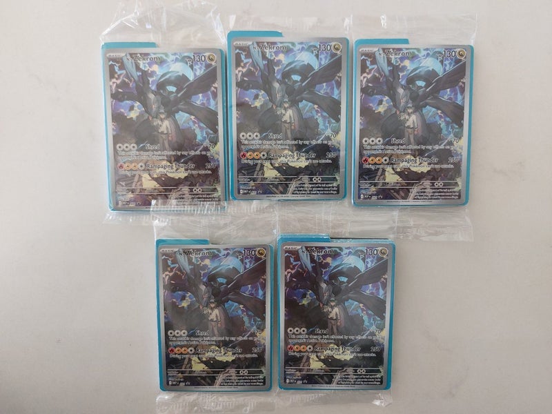 Pokemon N's Zekrom Ascended Heroes Promo x5 Carousel 1