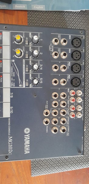 Yamaha MG 102C Audio Mixer Carousel 2