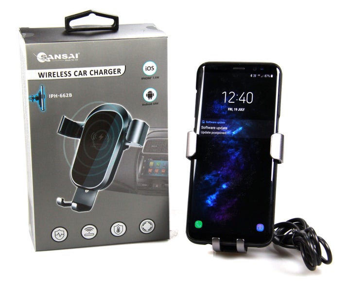 Sansai Car Wireless Phone Charger 1 Year NZ Warranty Carousel 2