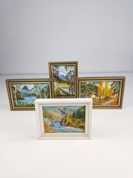 Eileen Macer Miniature Landscape Paintings - $1 Reserve Charity Auction! Carousel 2