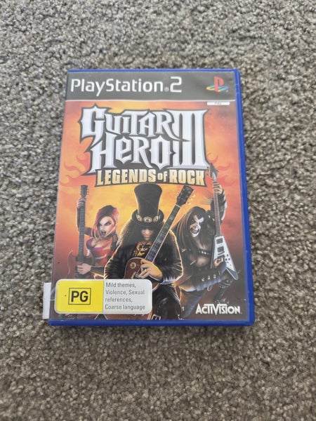 Guitar Hero 3 legends of Rock Ps2 Carousel 1