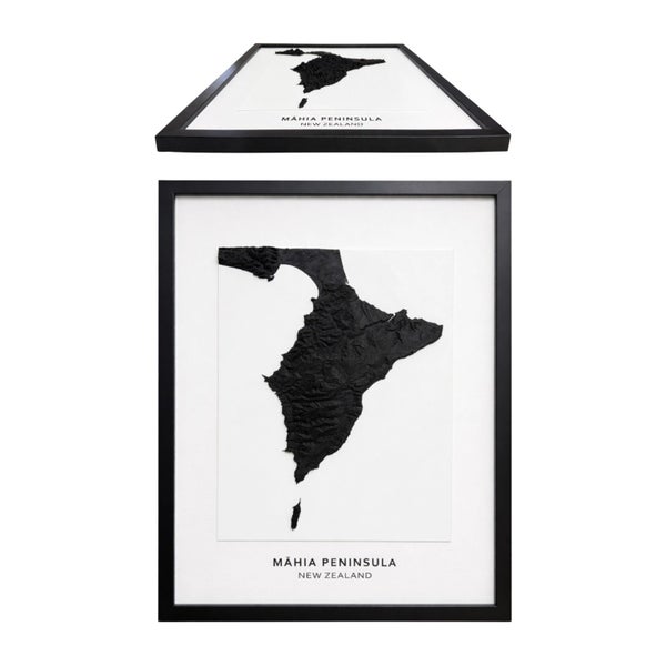 3D Topographic Framed Prints