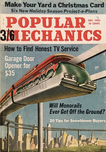 POPULAR MECHANICS - December 1963 Carousel 1