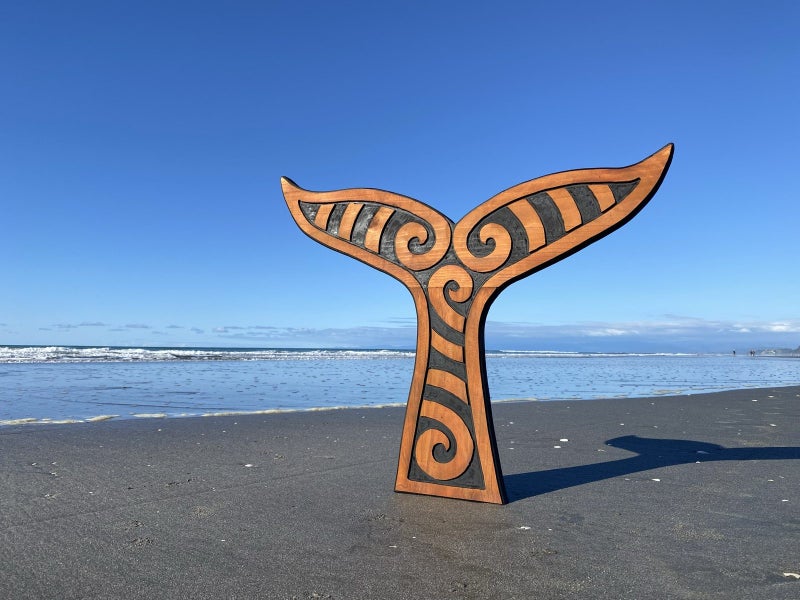 “Whale Tail” - Garden Art by Pete Collins Carousel 1
