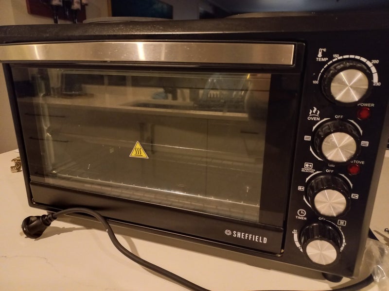 Dual hot plate & bench top oven Carousel 1