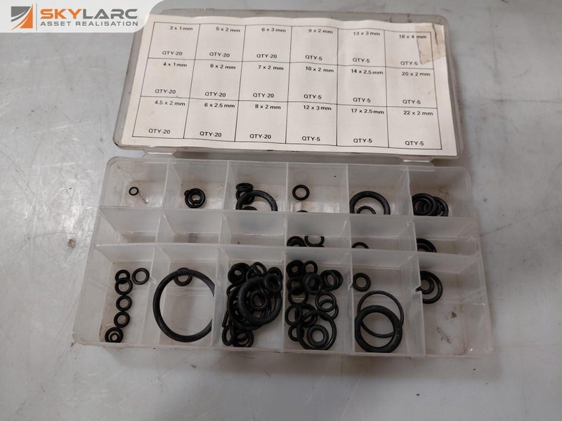 O-ring assortment in plastic cases Carousel 7