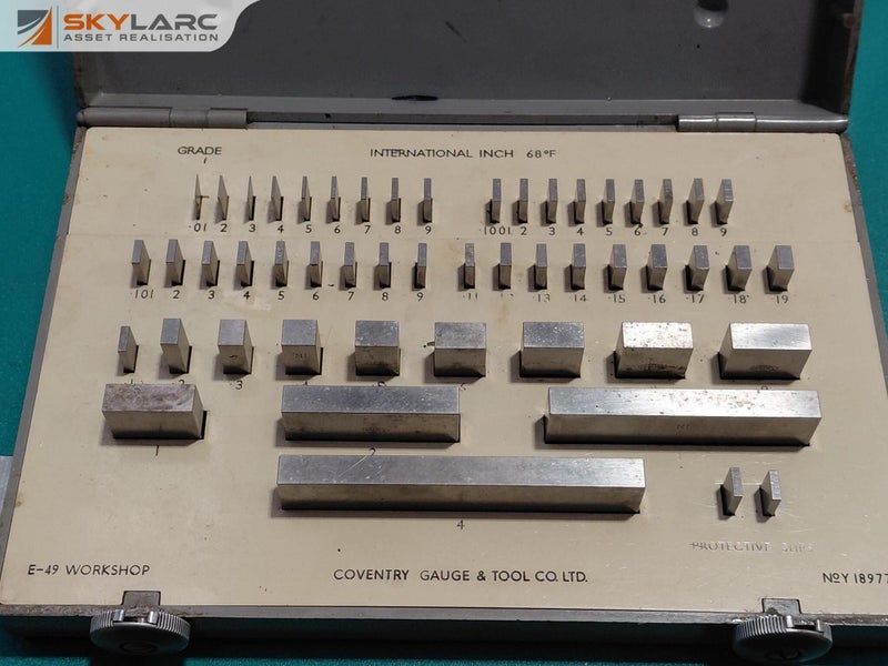 Matrix Coventry Gauge E-49 Workshop Slip Gauge Set Carousel 2