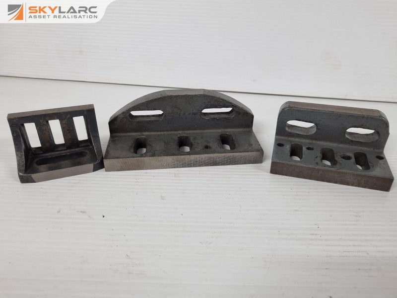 3x Vintage Milling Angle Plates. Carousel 1
